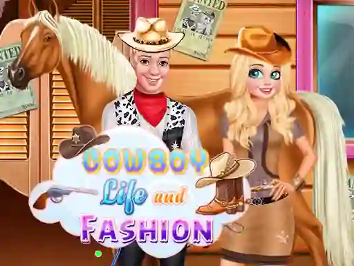 Xogo Cowboy Life and Fashion en liña