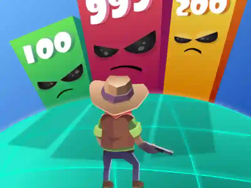 Xogo Shoot Block Rush 3D en liña