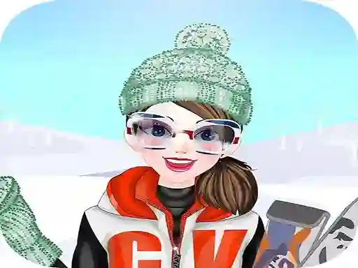 Xogo Happy Ski Dressup en liña