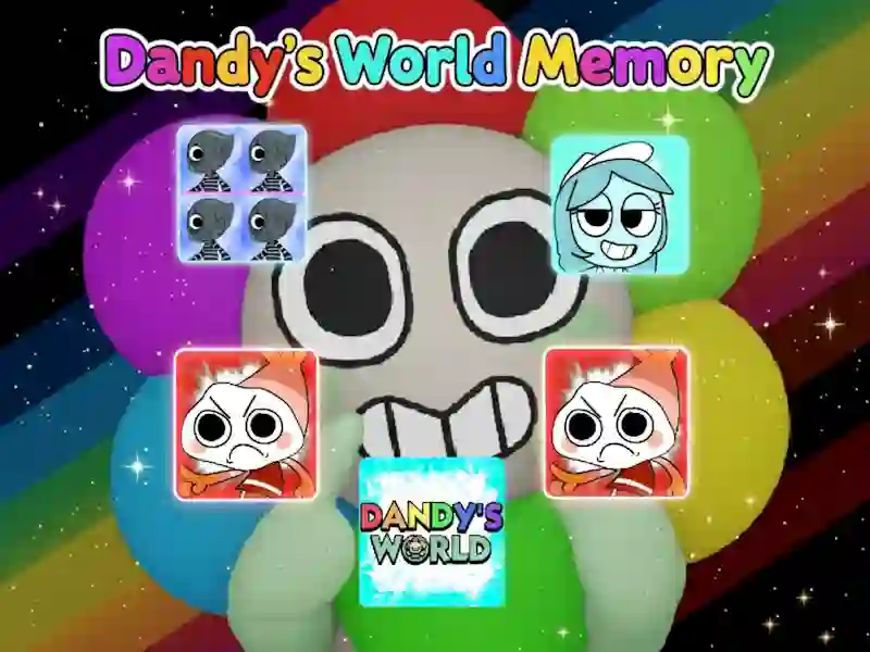 Xogo Dandy's World Memory en liña