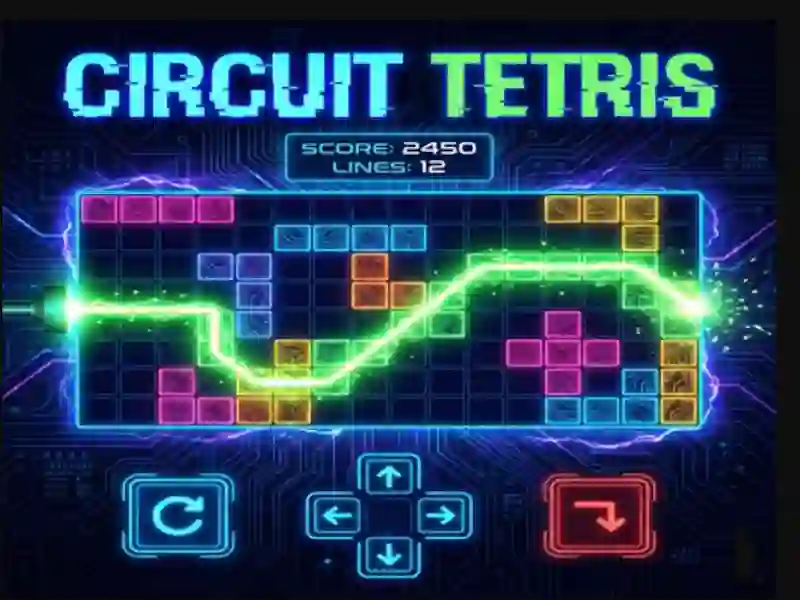 Xogo Circuit Tetris en liña