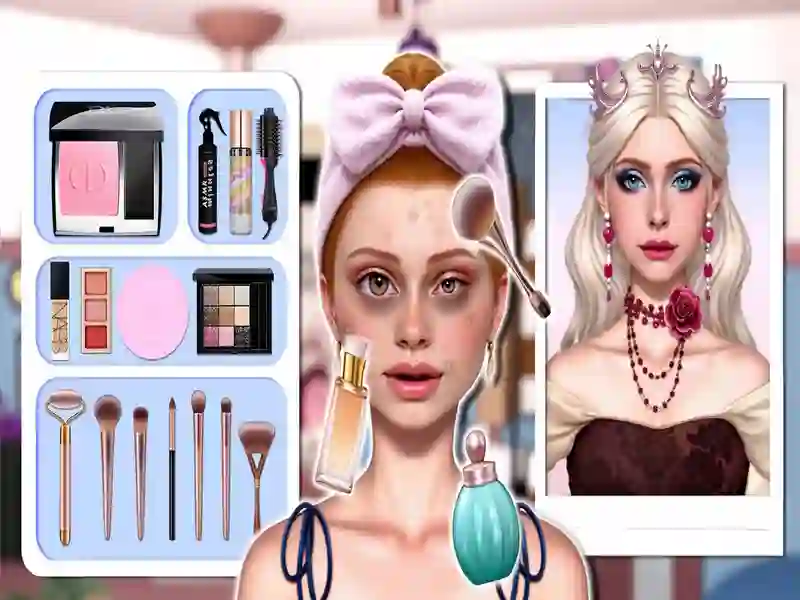 Xogo Makeover & Makeup Studio en liña