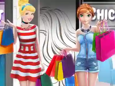 Xogo Princesses Shopping Spree en liña