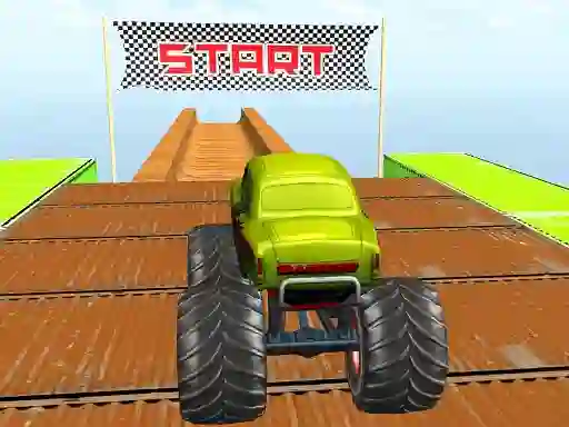 Xogo Mega ramp Monster truck en liña