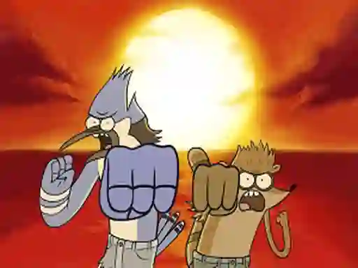 Xogo Regular Show Hidden object en liña