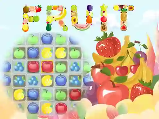 Xogo Fruit Match 3 en liña