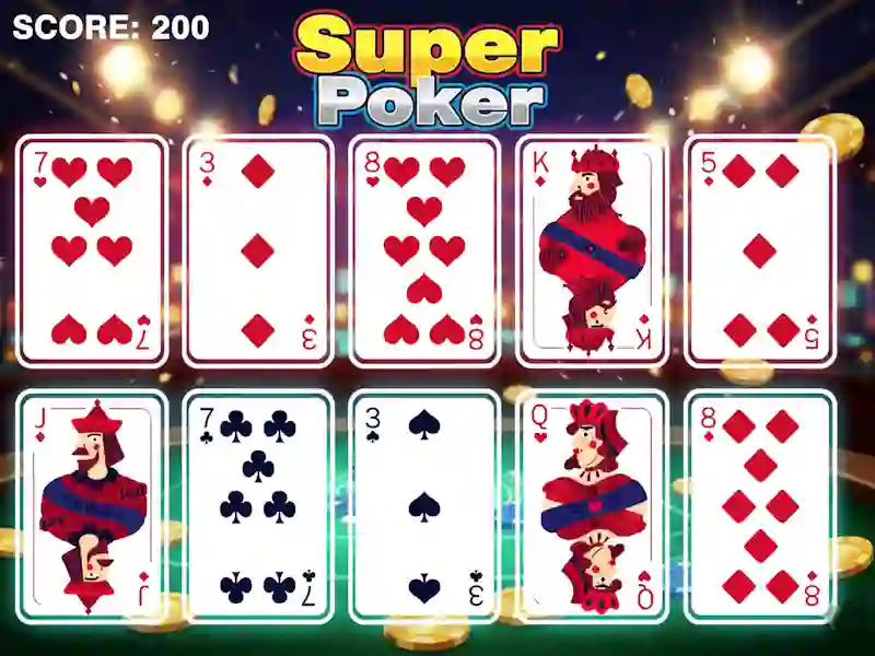 Xogo Super Poker en liña