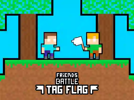 Xogo Friends Battle Tag Flag en liña