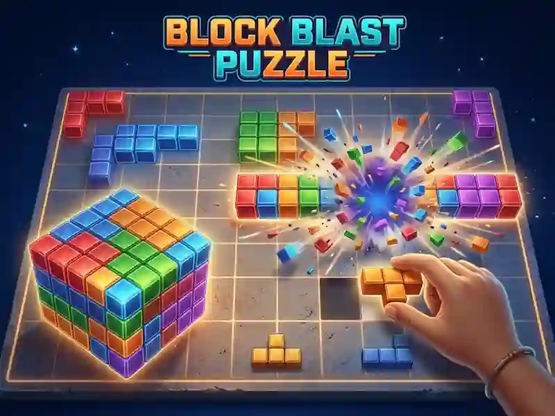 Xogo Block Blast Puzzle en liña