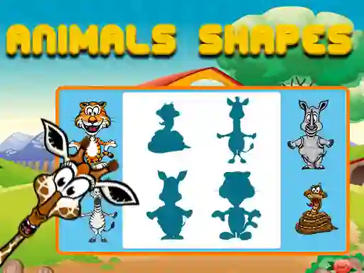 Xogo Animals Shapes en liña