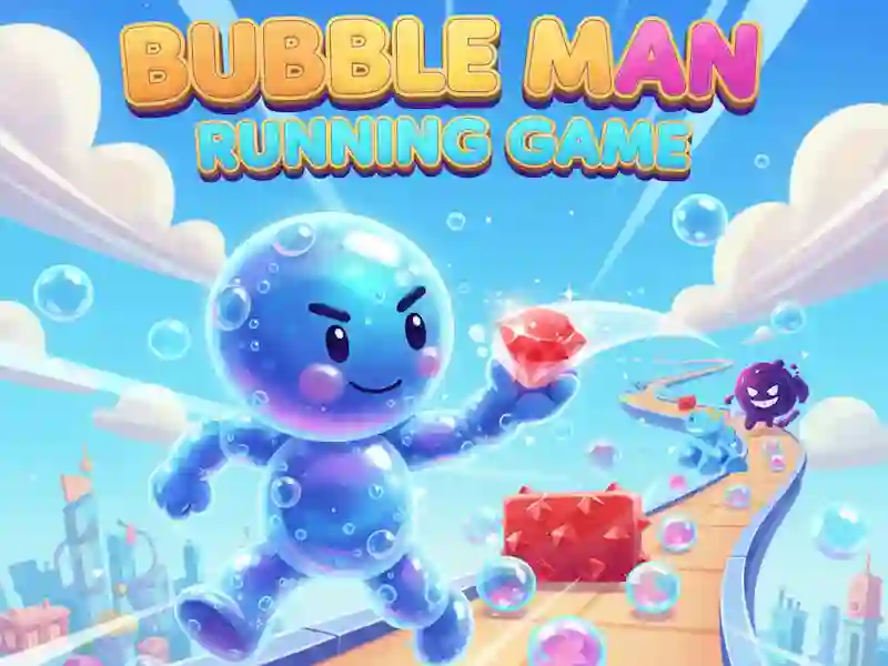 Xogo Bubble Man Running Game en liña