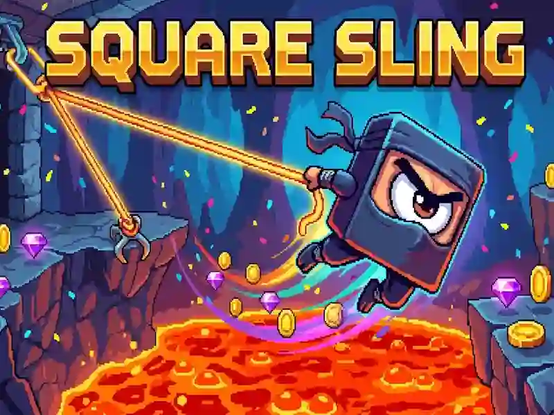 Xogo Square Sling en liña