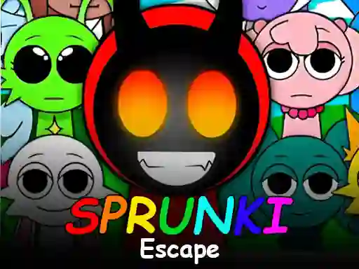 Xogo Sprunki 3D Escape en liña