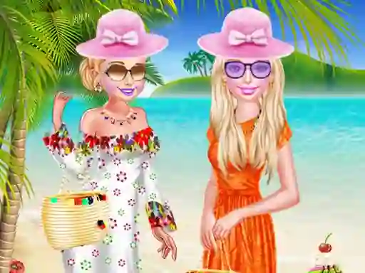 Xogo BFF Spring Beach Holiday en liña