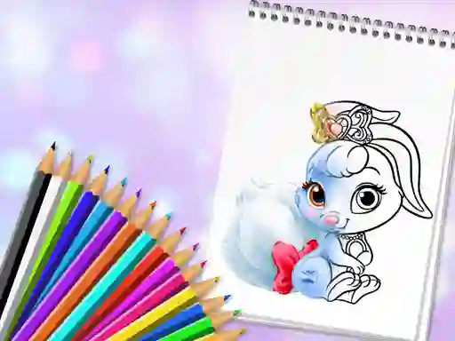 Xogo Cute Animals Coloring Book en liña
