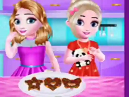 Xogo Little Girls Kitchen Time en liña