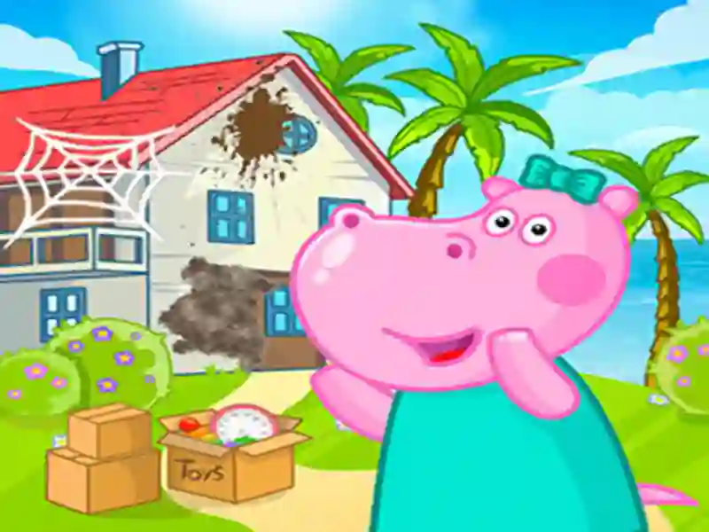 Xogo Kids Home Cleanup en liña