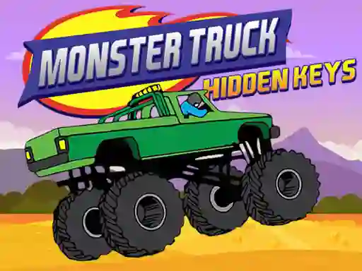 Xogo Monster Truck Hidden Keys en liña