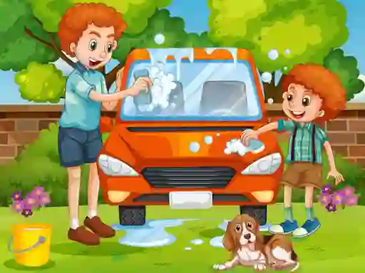 Xogo Car Wash Hidden en liña