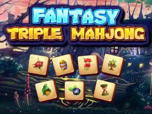 Xogo Fantasy Triple Mahjong en liña