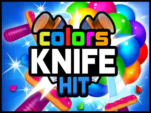 Xogo Knife Hit Colors en liña