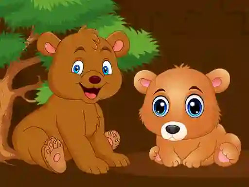 Xogo Baby Bear Jigsaw en liña