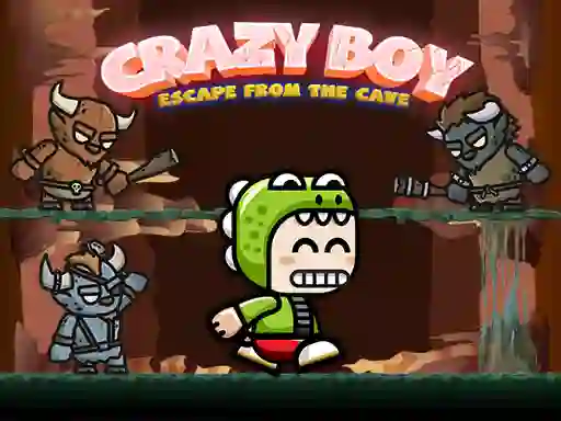 Xogo Crazy Boy Escape From The Cave en liña