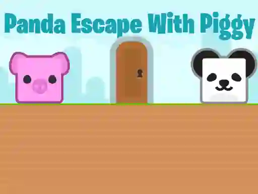 Xogo Panda Escape With Piggy en liña