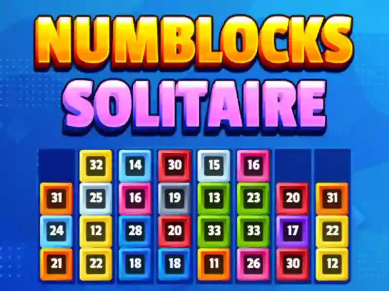 Xogo Numblocks Solitaire en liña