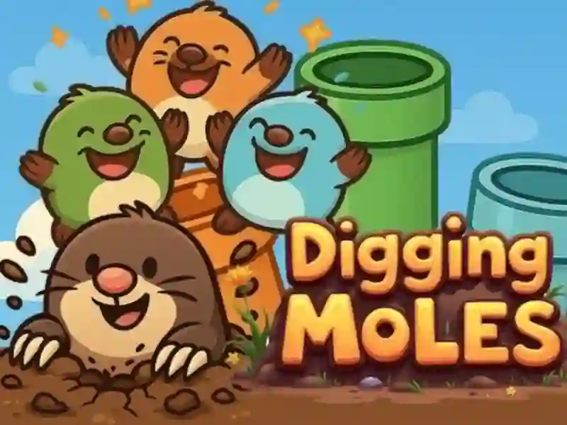 Xogo Digging Moles en liña