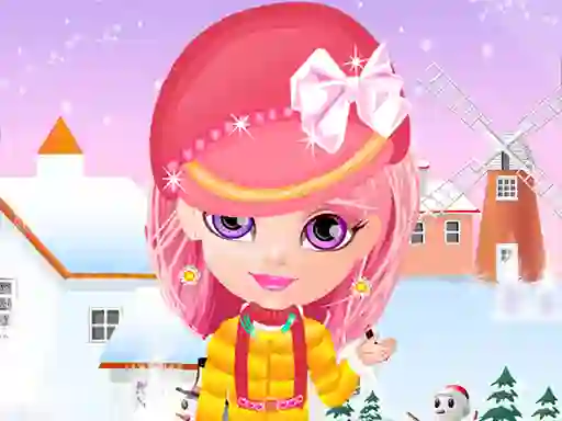 Xogo Baby Halen Winter Dress Up en liña