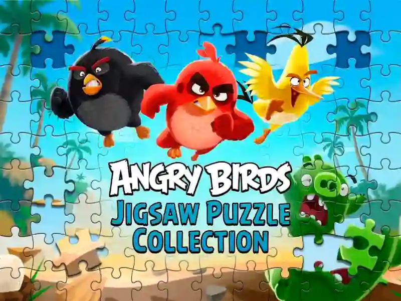 Xogo Angry Birds Jigsaw Puzzle Collection en liña