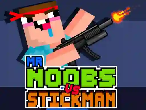 Xogo Mr Noobs vs Stickman en liña