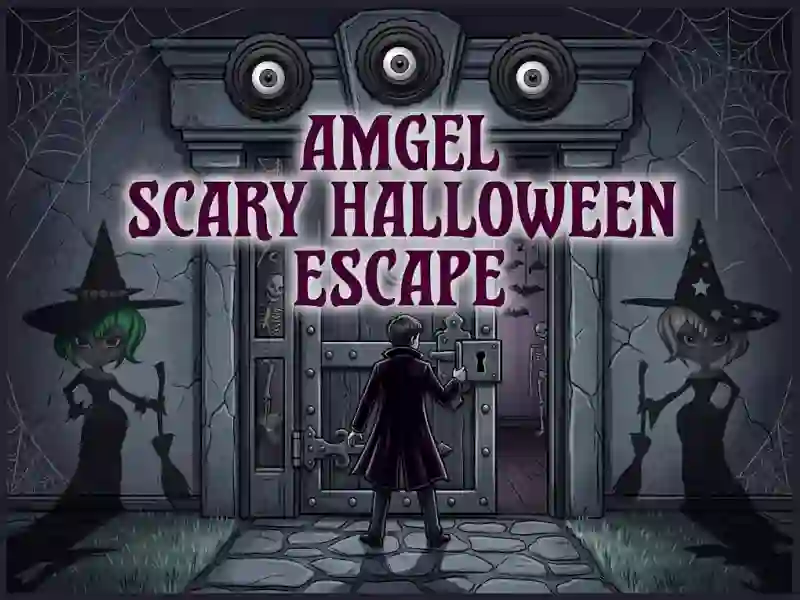 Xogo Amgel Scary Halloween Escape en liña