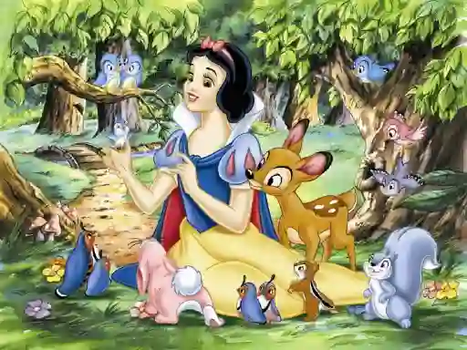 Xogo Snow White Hidden Stars en liña