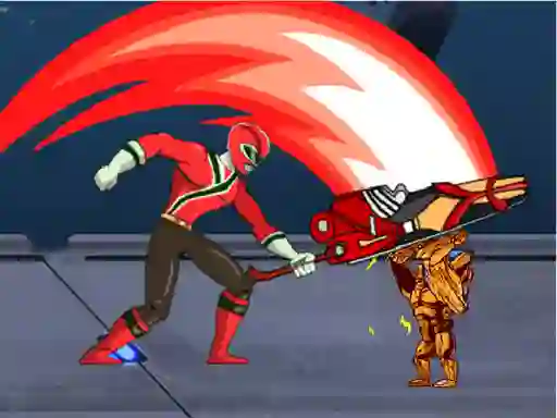Xogo Power Rangers Space war en liña