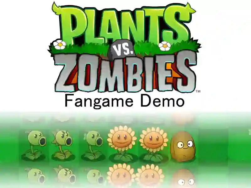 Xogo Plants vs Zombies Fangame Demo en liña