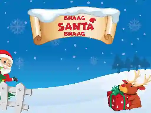 Xogo Bhaag Santa Bhaag en liña