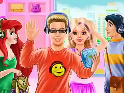 Xogo Princesses High School Trends en liña