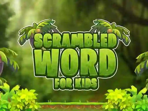 Xogo Scrambled Word For Kids en liña