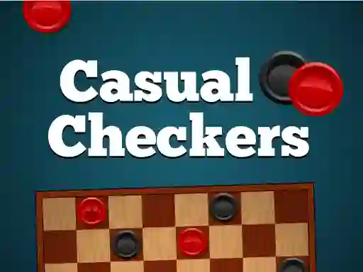 Xogo Casual Checkers en liña