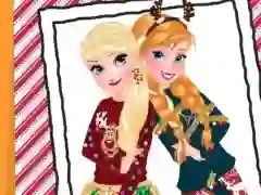 Xogo Sisters Ugly Xmas Sweater en liña