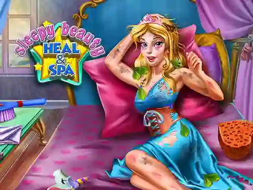 Xogo Sleepy Beauty Heal and Spa en liña