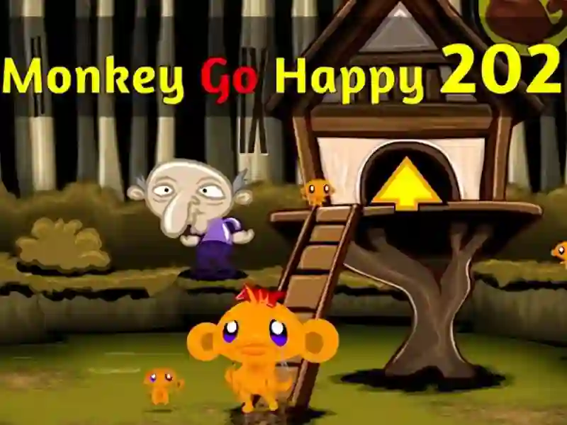 Xogo Monkey Go Happy Stage 202 en liña