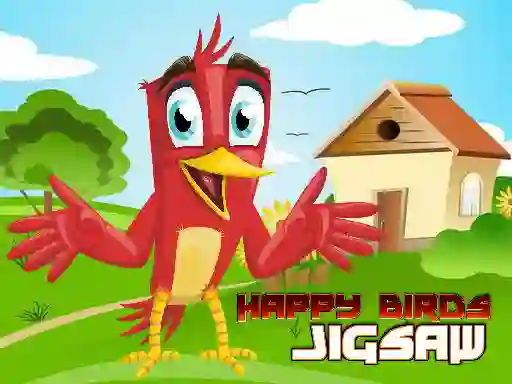 Xogo Happy Birds Jigsaw en liña