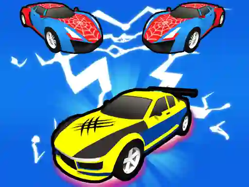 Xogo Superhero Car Merge Master en liña