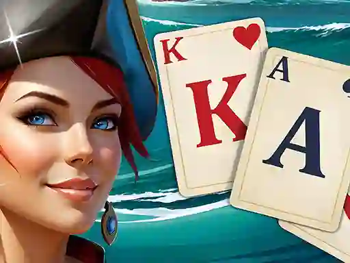 Xogo Solitaire Klondike Treasure Island en liña