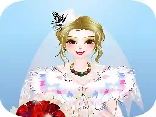Xogo My Winter Wedding Dressup en liña