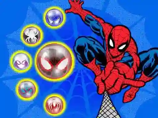 Xogo Spiderman Bubble Shooter en liña