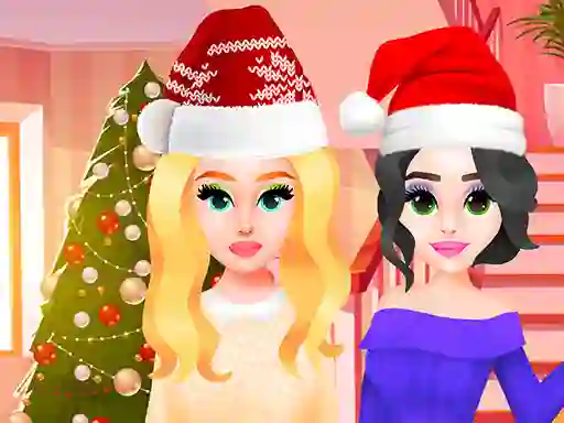 Xogo Christmas Party Girls en liña